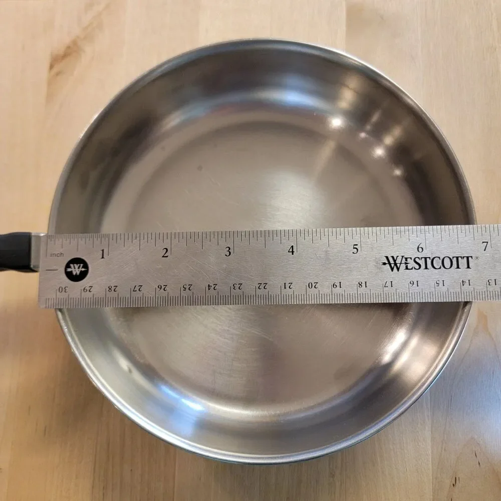 Farberware 7” Frying Pan Aluminum Clad Stainless Steel No Lid